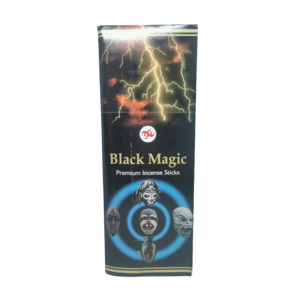 Mallies-Black-Magic.jpg Mallies Black Magic Incense Sticks Box - Image 1