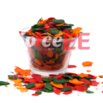 Multi - Coloured Almonds (Sliced) 50g